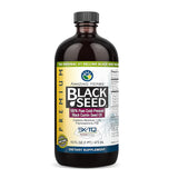 Amazing Herbs: botella de aceite de semilla negra prensado en frío, posible apoyo inmunitario.