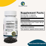 Dos cajas de Amazing Herbs 100 capsulas para bienestar diario.