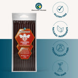 Amazing Herbs HoneyZest ingredientes-clave: miel natural, ginseng, jengibre y aceite de semilla negra.