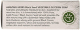 Amazing Herbs Jabón vegetal, uso diario en ducha para piel cómoda
