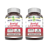Amazing Nutrition acetil-l-carnitina-hcl en botella para energía diaria.