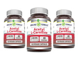 Amazing Nutrition Acetyl L-Carnitine 1500 mg, botella, posible impulso de energía diaria