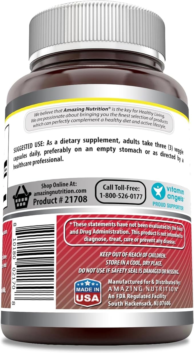 Amazing Nutrition Acetyl L-Carnitine 1500 mg, etiqueta, apoyo para sesiones de entrenamiento