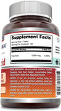 Amazing Nutrition ácido fólico 5000 mcg, envase de dos paquetes con 120 tabletas.