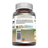 Etiqueta frontal de Amazing Nutrition Ajo, sin gluten, estilo de vida saludable.