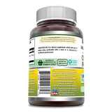 Etiqueta cercana de Amazing Formulas Chromium Picolinate 1000 mcg.