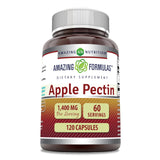 Amazing Nutrition Apple Pectin botella con cápsulas fáciles de tomar.