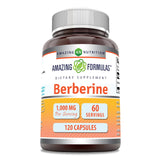 Amazing Nutrition Berberina 1000 mg cápsulas para uso diario.
