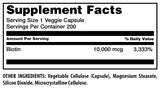 Prueba de terceros en Amazing Nutrition Biotin 10000mcg para calidad verificable