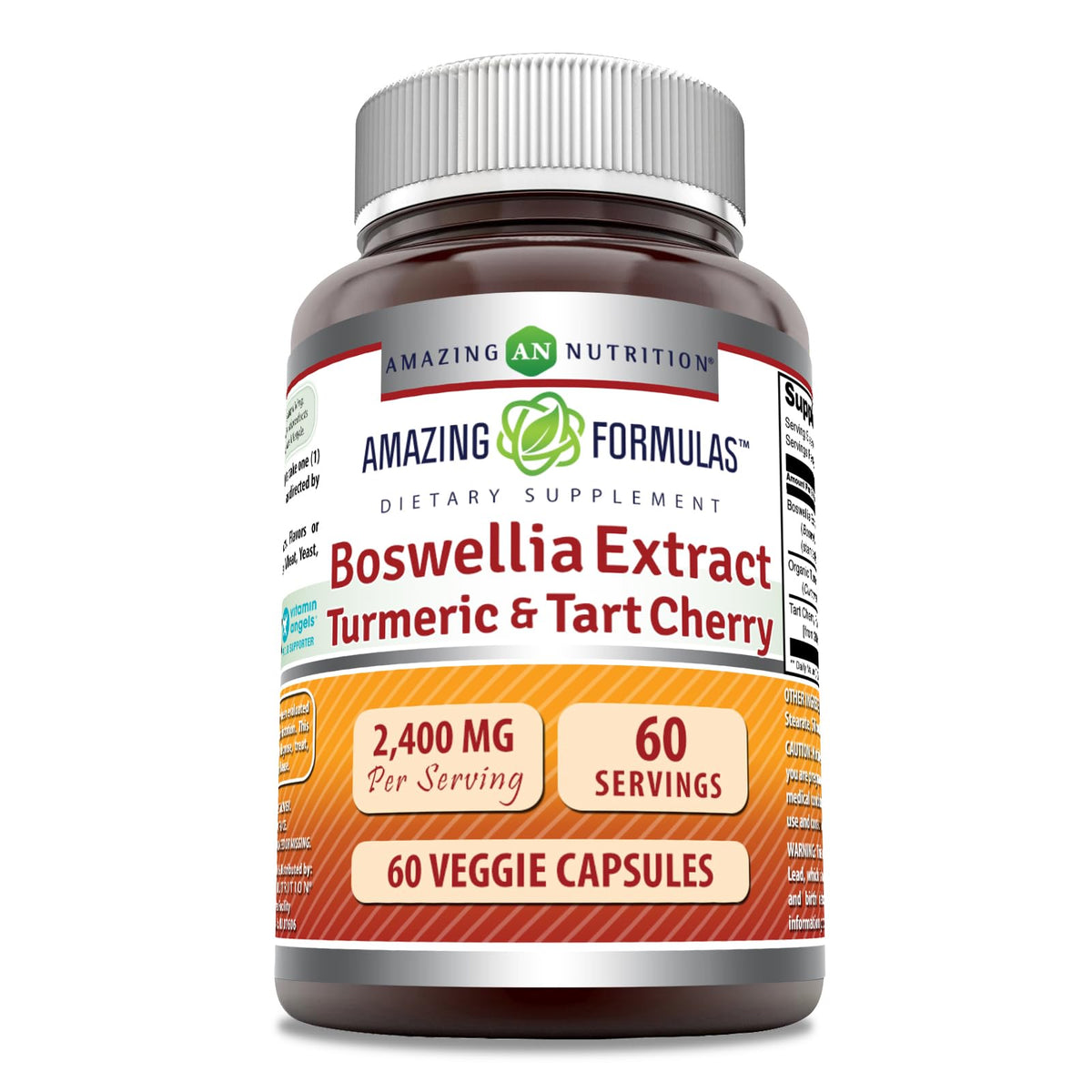 Amazing Nutrition Boswellia Curcuma Cereza Ácida Botella: apoyo diario a la movilidad