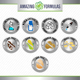 Amazing Nutrition Bromelina 500 mg envase visto desde atrás, datos de fabricación.