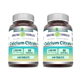 Amazing Nutrition calcio citrato 1000 mg: frasco de tabletas sin OGM y sin gluten
