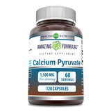 Amazing Nutrition calcio-piruvato cápsulas 1500 mg para energía diaria y comodidad.