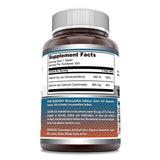 Etiqueta clara de Amazing Nutrition Calcium, indica Sin OGM y Sin Gluten.