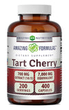Amazing Nutrition Cereza Ácida 700 mg, botella para uso diario y bienestar general.