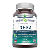 Amazing Nutrition DHEA 100 mg, tabletas porción diaria para energía y equilibrio