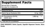 Amazing Nutrition DLPA, etiqueta de calidad, garantiza pureza y potencia