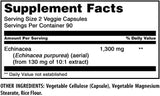 Amazing Nutrition Echinacea 1300 mg dosificación: toma fácil en cada comida.