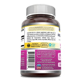 Etiqueta de Amazing Formulas 5-HTP sin modificaciones genéticas