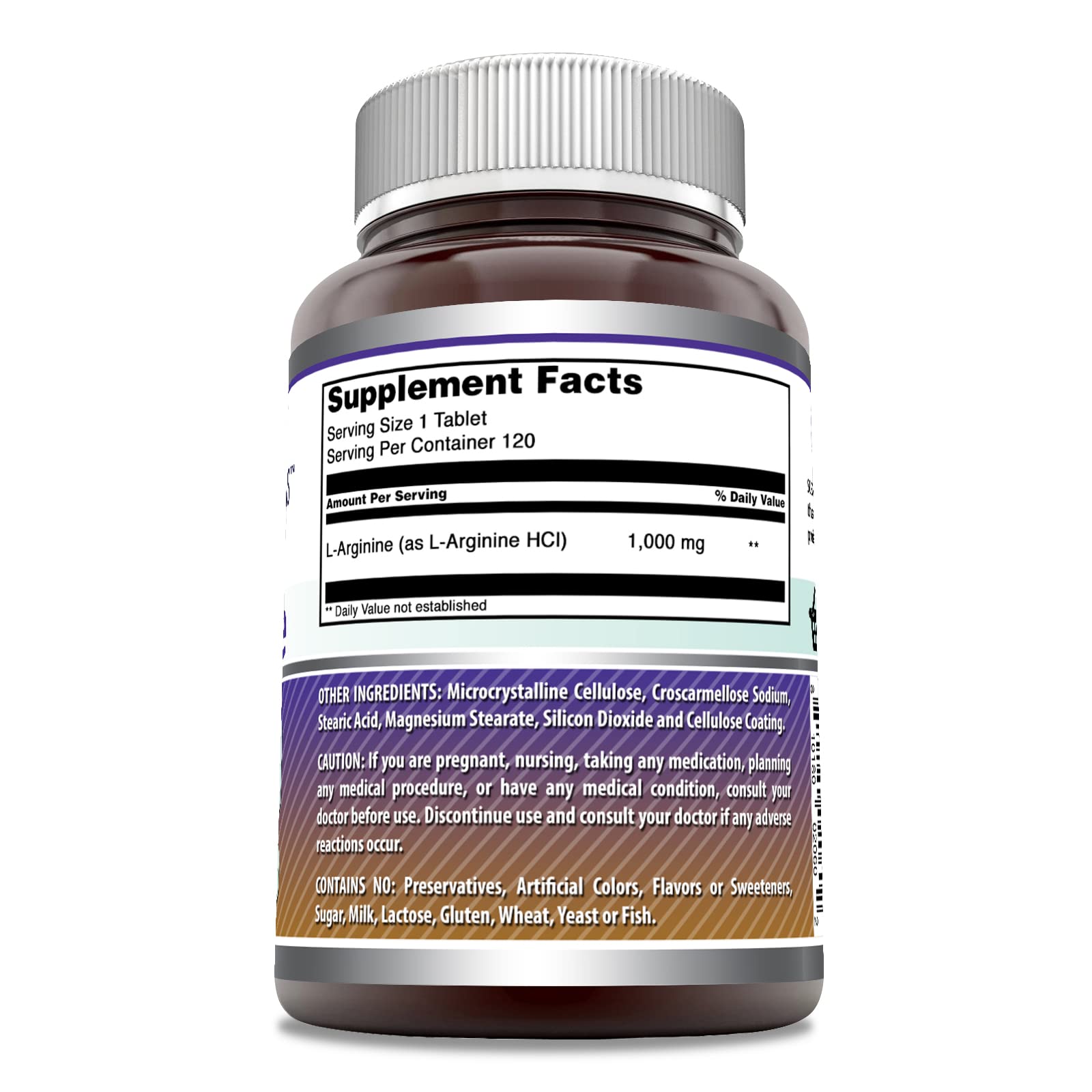 Amazing Nutrition etiqueta no transgenico, producto limpio y confiable