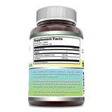 Etiqueta de Amazing Nutrition mostrando que es libre de gluten y sin OGM.