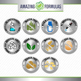 Producto fabricado en EE.UU. con control de calidad para Amazing Formulas 5-HTP