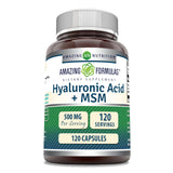 Amazing Nutrition hialuronico-msm, botella, posible soporte diario
