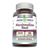 Amazing Nutrition Marshmallow Root en cápsulas, apoyo general para la rutina diaria