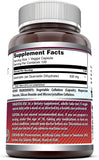 Amazing Nutrition quercetina 500 mg cápsulas vegetales, etiqueta frontal clara para fácil identificación.