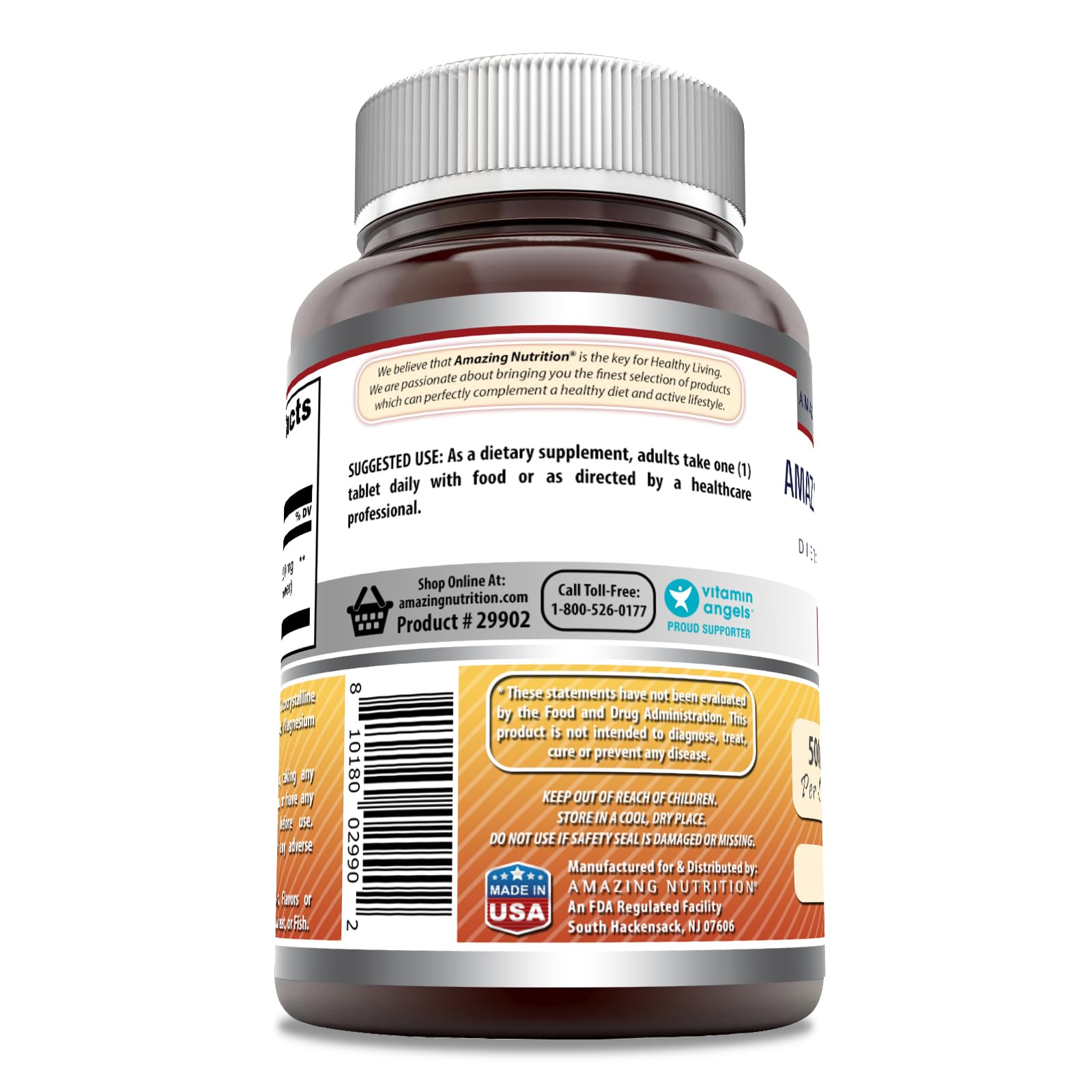 Amazing Nutrition Rutin, paquete de 3 botes para suministro sostenido.