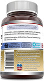 Etiqueta frontal de Amazing Nutrition, tabletas de levadura de cerveza