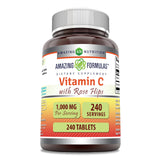 Amazing Nutrition Vitamina C con Rosa Mosqueta en botella para uso diario