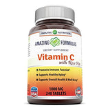 Amazing Nutrition Etiqueta detallada de Vitamina C Rosa Mosqueta