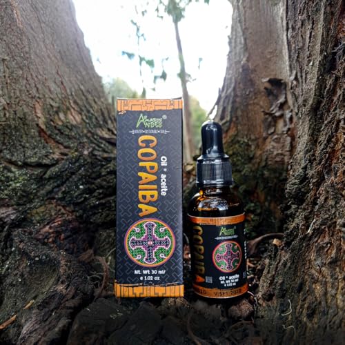 Copaiba Amazon Andes Oil 30ml para difusor, aroma calmante en espacios