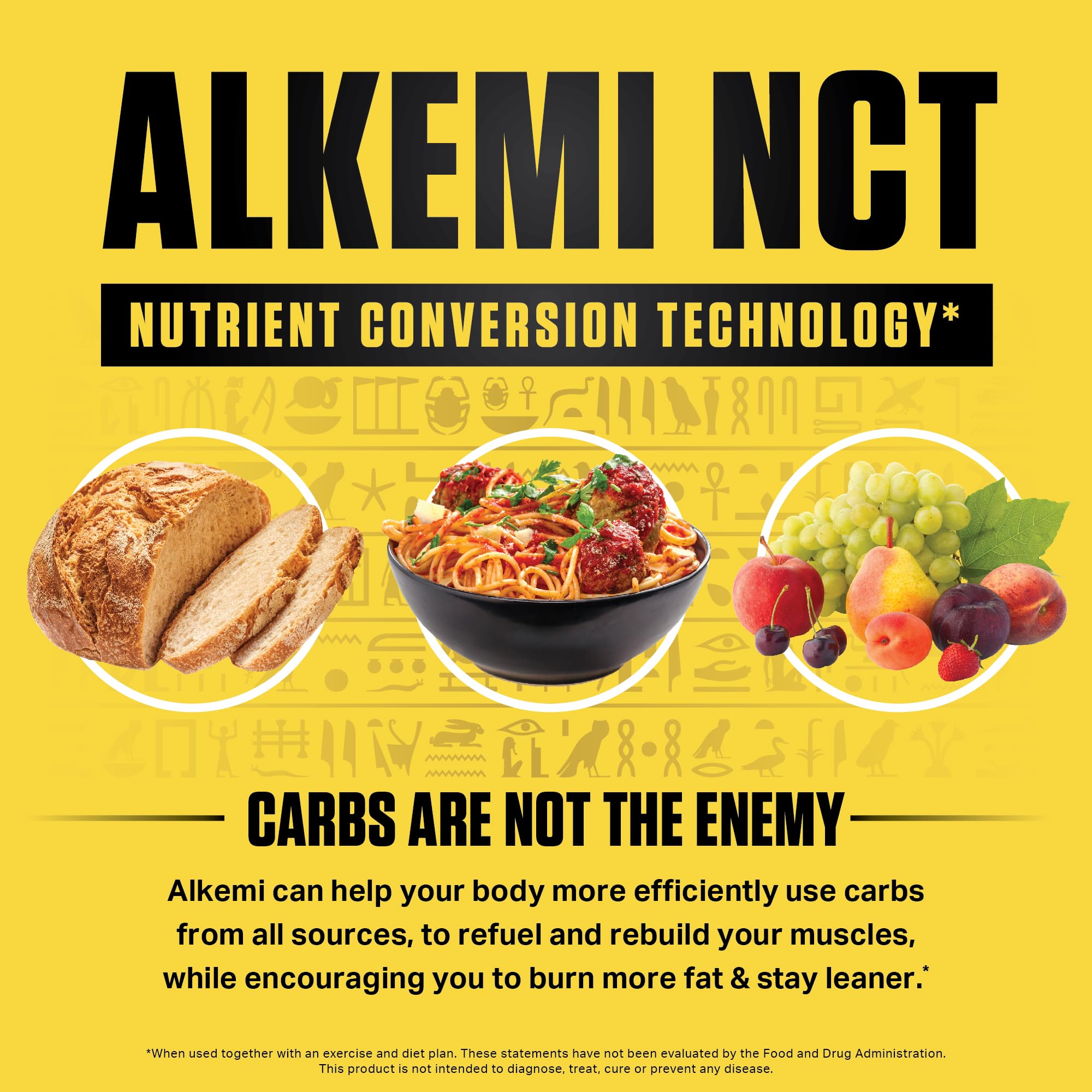 Ambrosia Alkemi NCT etiqueta del producto, reconocimiento de ingredientes