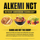 Ambrosia Alkemi NCT etiqueta del producto, reconocimiento de ingredientes