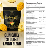 Ambrosia Hydroglyph vaso con bebida isotónica para hidratar