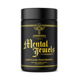 Ambrosia Mental Jewels frasco de cápsulas listo para uso diario y enfoque