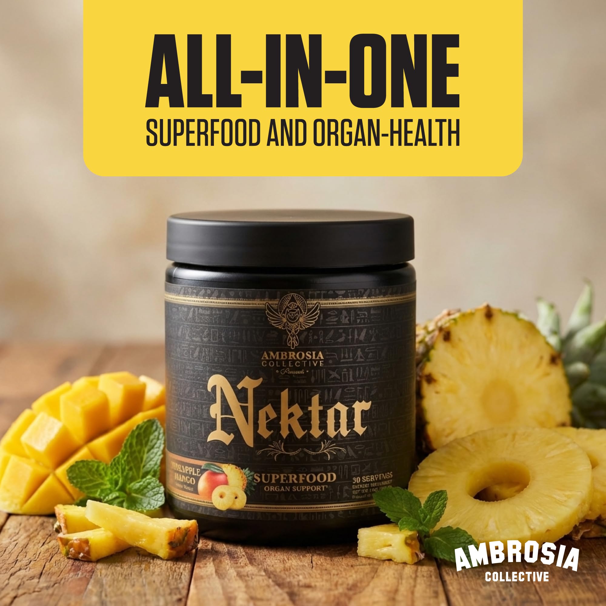 Presentación de 30 porciones de Ambrosia Nektar