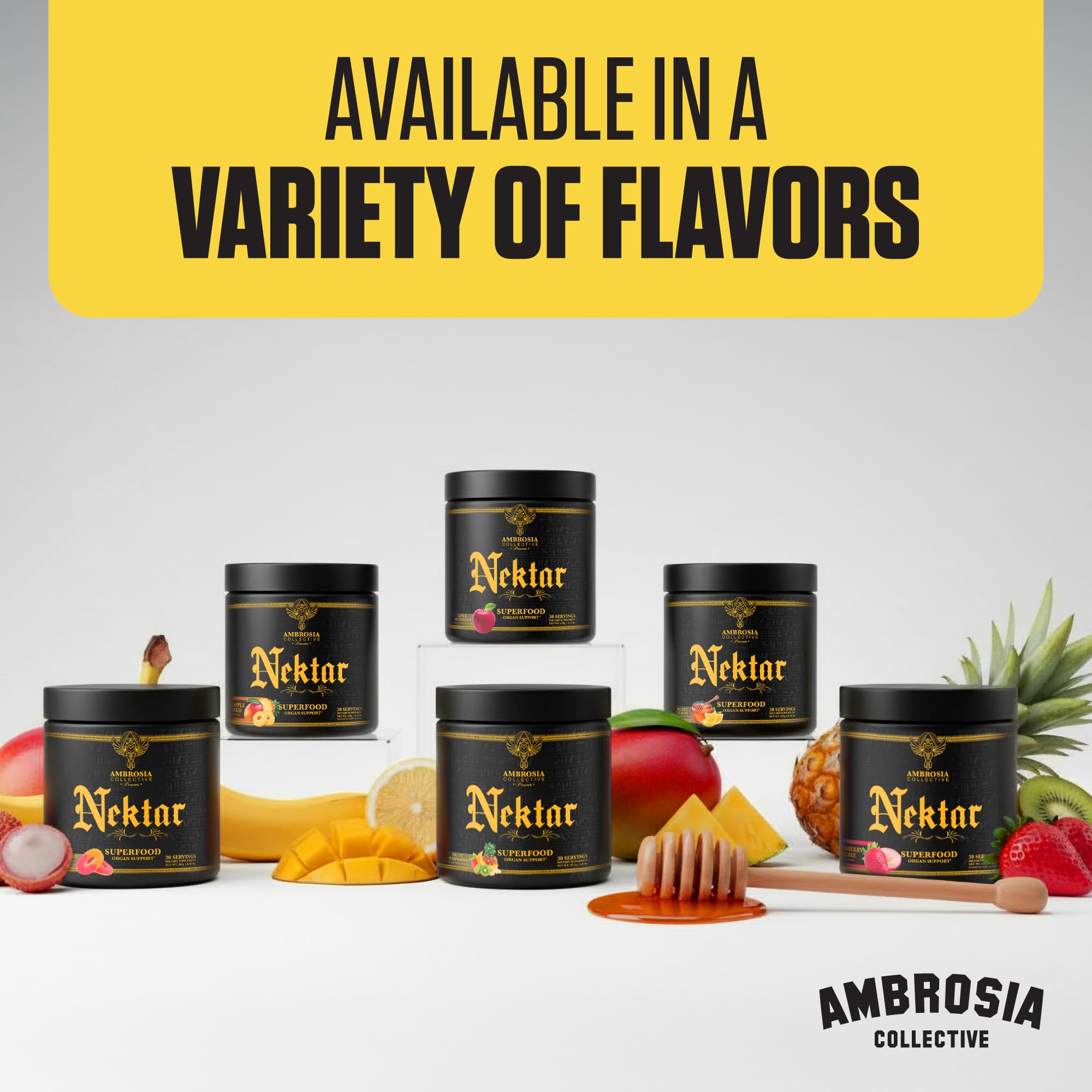 Sabor tropical Pineapple Mango de Ambrosia Nektar