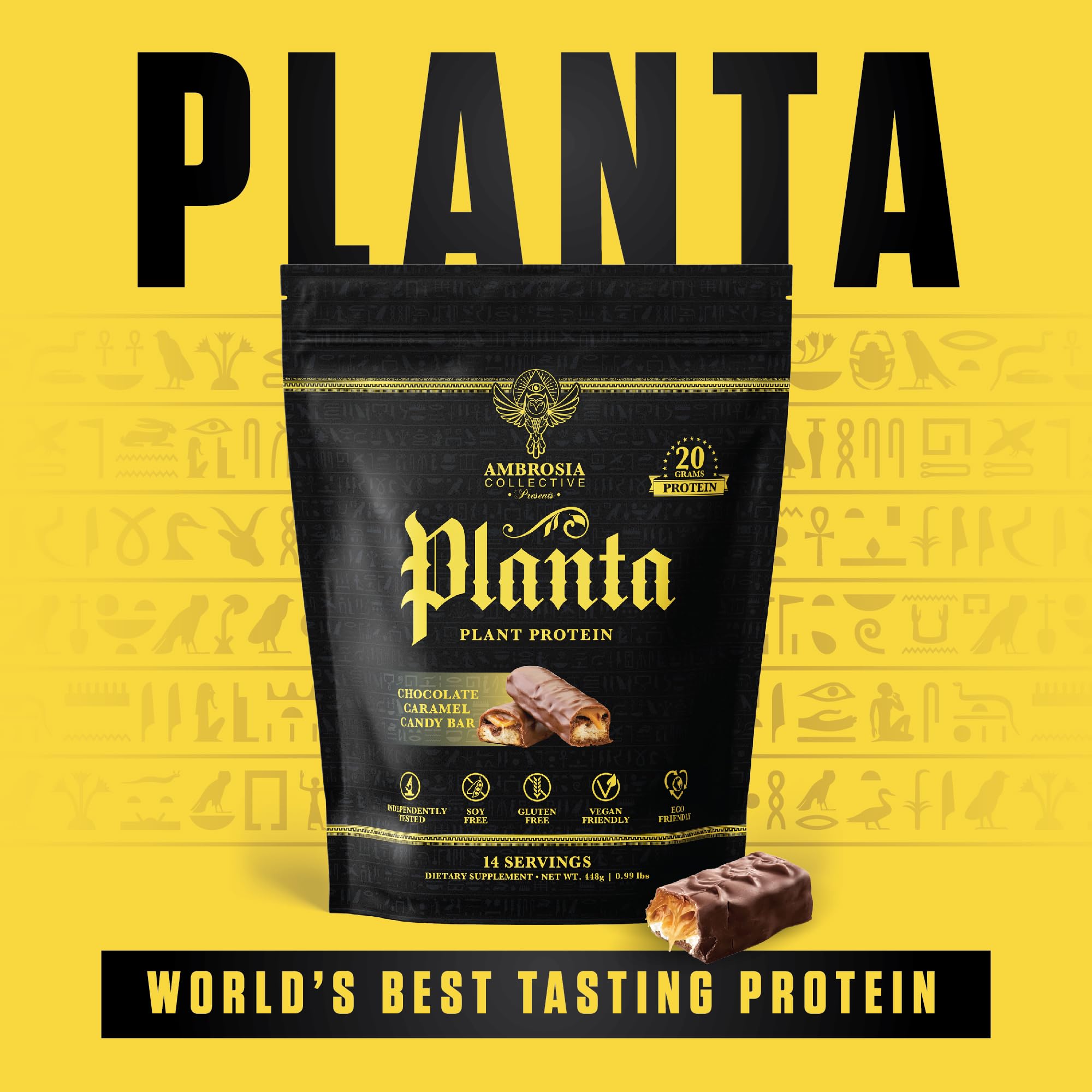 Ambrosia Planta envase compacto para llevar a cualquier lugar.