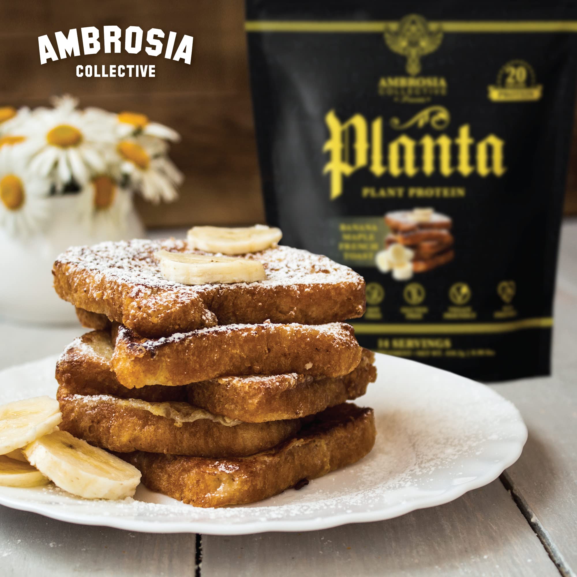 Ambrosia Planta envase con 14 porciones para la despensa