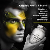 Amen arandano organico, ingrediente clave para sabor natural y antioxidantes.