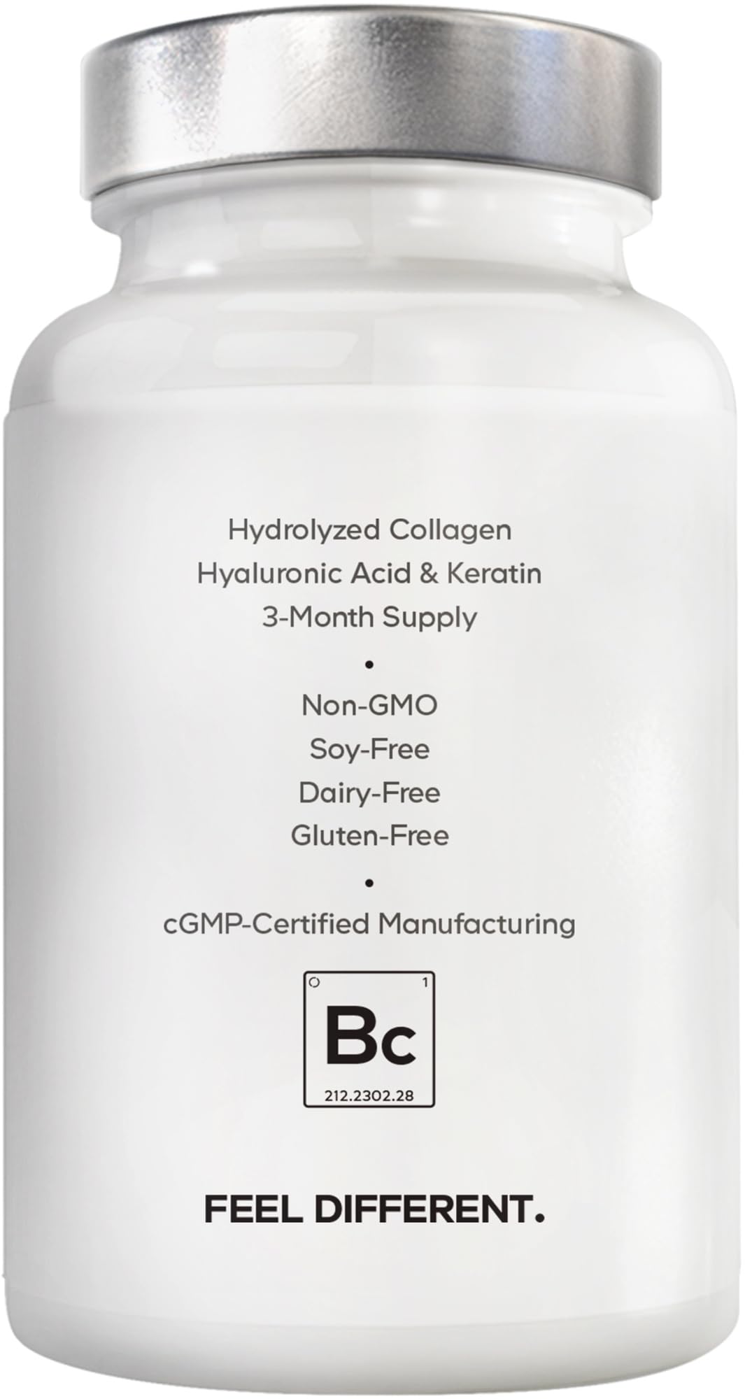 Amen Biotin Collagen: sin-gluten protege la adherencia a dietas sensibles.