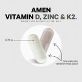 Amen D3 K2 Zinc proceso de fabricación en EEUU