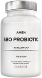 Amen SBO Probiotics: botella vertido para uso diario sin refrigeración