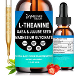 AMENQ hHEALTH L-Theanine líquido, dosis de 200 mg, fácil de tomar.