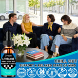 AMENQ hHEALTH L-Theanine presentación en botella lista para uso.