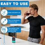 AMENQ hHEALTH L-Theanine sabor fresa, cómodo para beber diario.