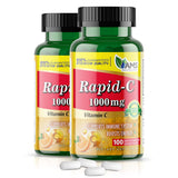 America Medic & Science Rapid-C: botella de vitamina C de 1000 mg para uso diario.